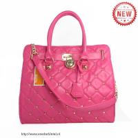 michael kors pyramid stud groot roze bakken Haarlem Shop mryez99